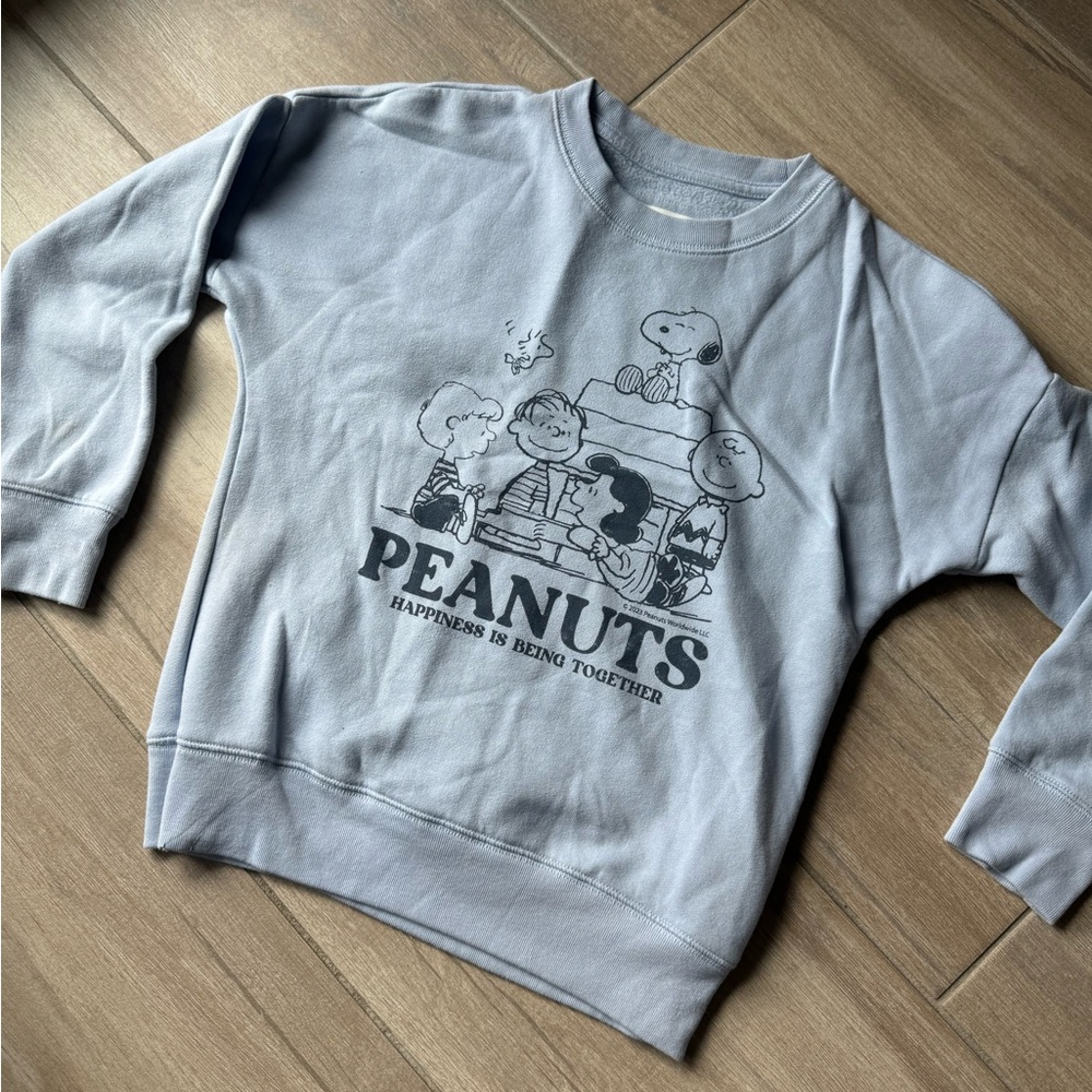 Abercrombie Kids Light Blue Sweatshirt - Unisex Size 7/8